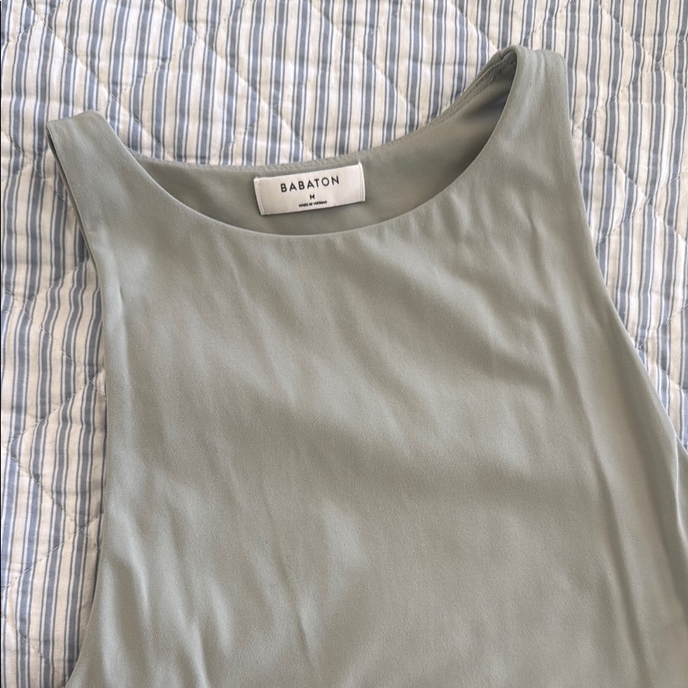 Aritzia Babaton Bodysuit in Sage Green